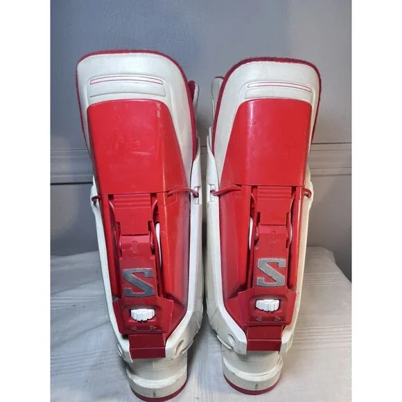Salomon SX82 Rear Entry Ski Boots HPC Alpine Skiing Size 55 335 mm Vintage - Picture 4 of 6